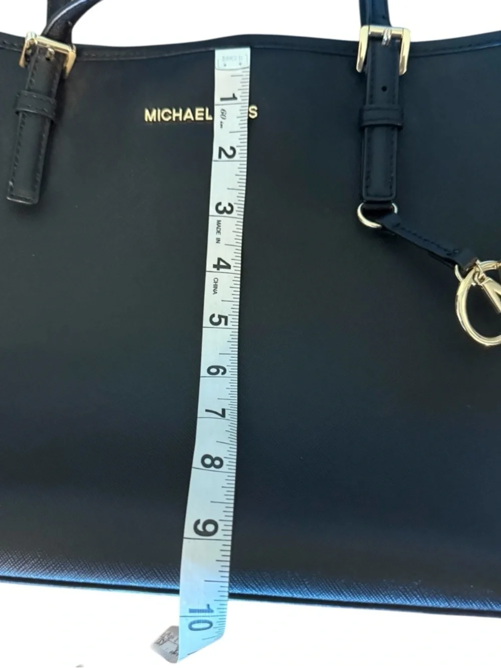 Michael Kors saffiano leather tote purse
